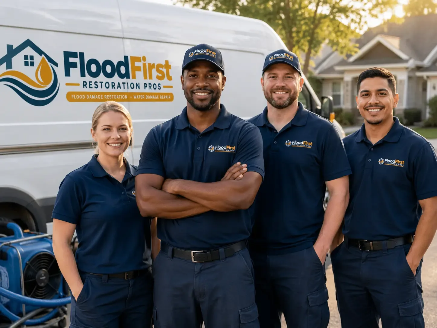 Flood Damage Restoration company in Lacota, MI