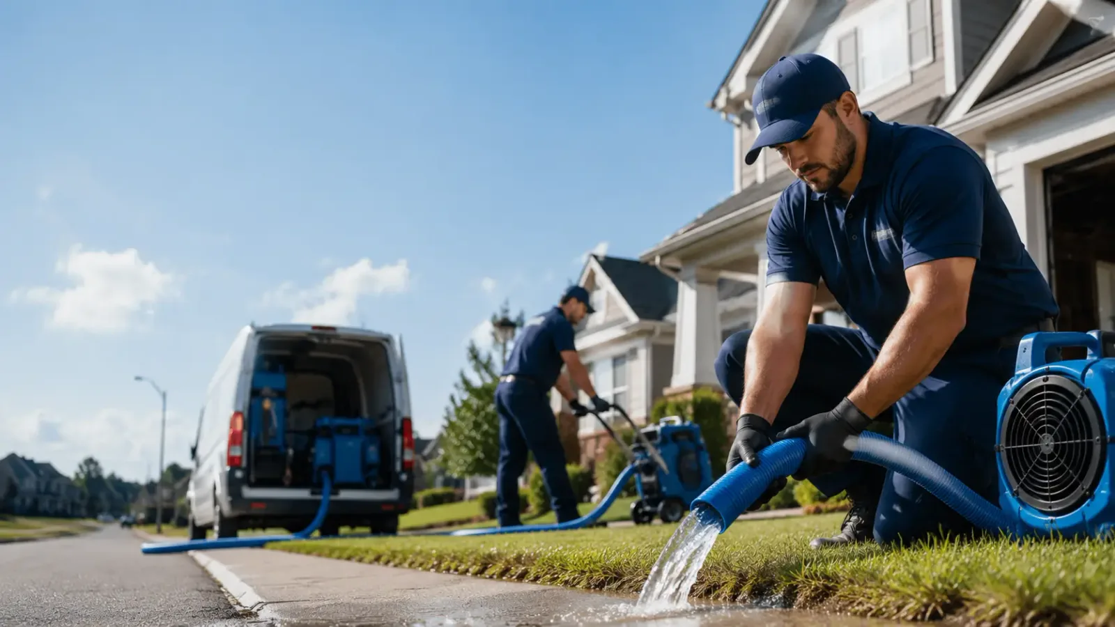 Flood Damage Restoration in Lacota, MI